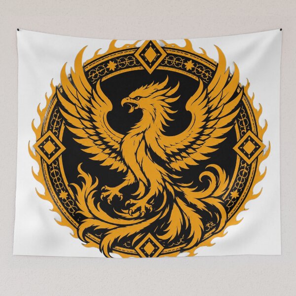 Item preview, Phoenix Rising Emblem designed and sold by Immortalist Armoury.