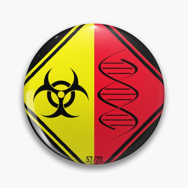 Item preview, Biohazard/DNA Synth_Yellow / Red designed and sold by Tocsin Designs.