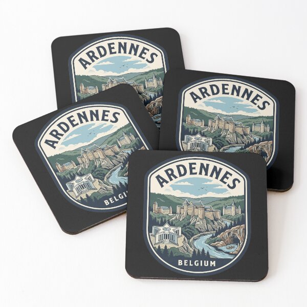 Item preview, Ardennes Belgium Vintage Travel Badge designed and sold by k3rstman1.