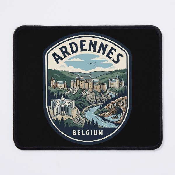 Item preview, Ardennes Belgium Vintage Travel Badge designed and sold by k3rstman1.