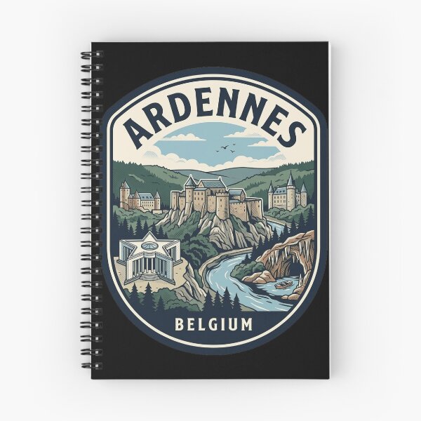 Item preview, Ardennes Belgium Vintage Travel Badge designed and sold by k3rstman1.