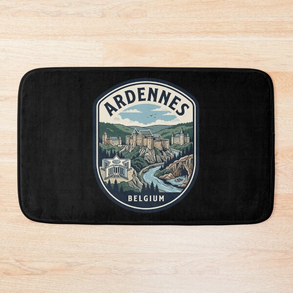 Item preview, Ardennes Belgium Vintage Travel Badge designed and sold by k3rstman1.
