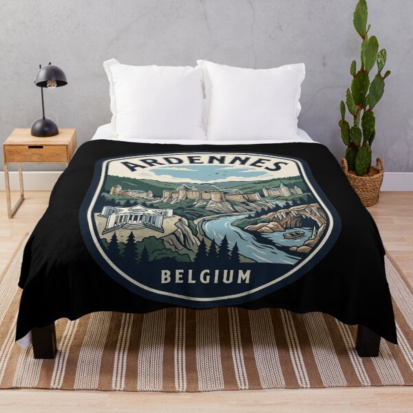 Item preview, Ardennes Belgium Vintage Travel Badge designed and sold by k3rstman1.
