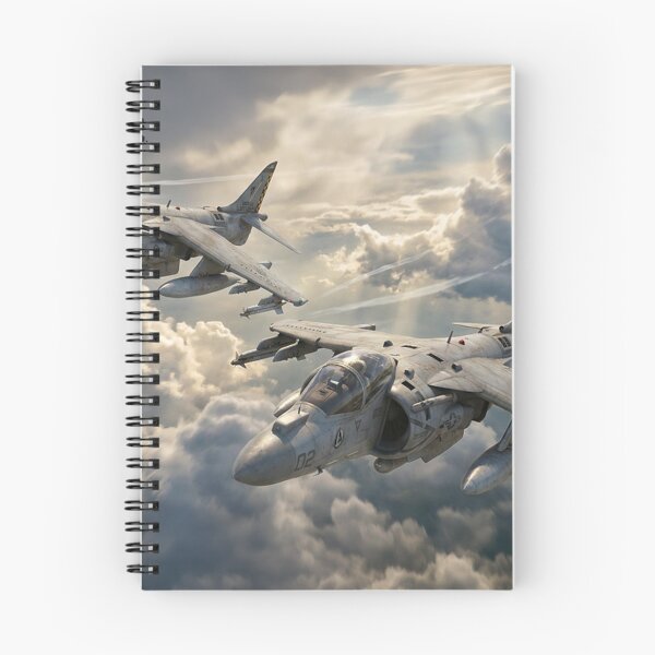 Item preview, USMC AV-8B Harrier Storm Clouds designed and sold by Airpower Art.