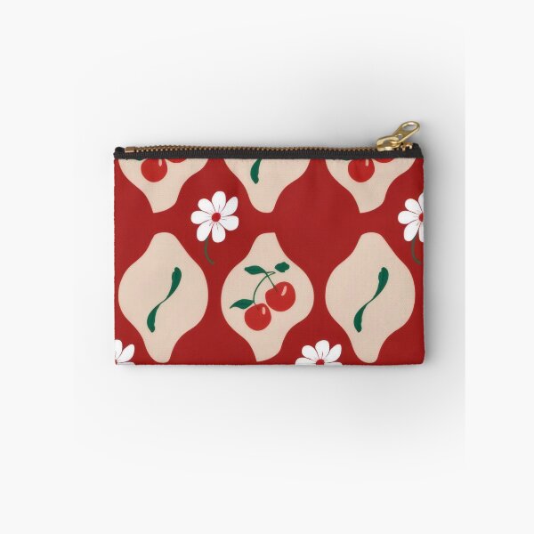 Item preview, Retro Cherry & Daisy Diamond Pattern - Vintage 70s Floral Illustration designed and sold by Billy Morfo™.