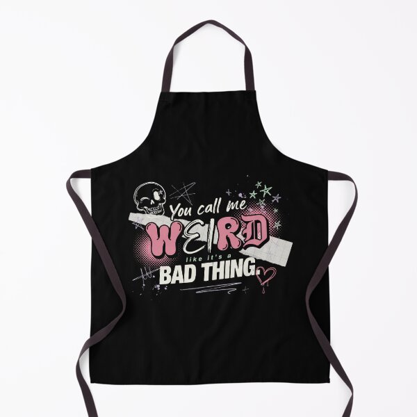 Item preview, You Call Me Weird Like It's a Bad Thing Emo Saying Gift designed and sold by Say It With Ink.