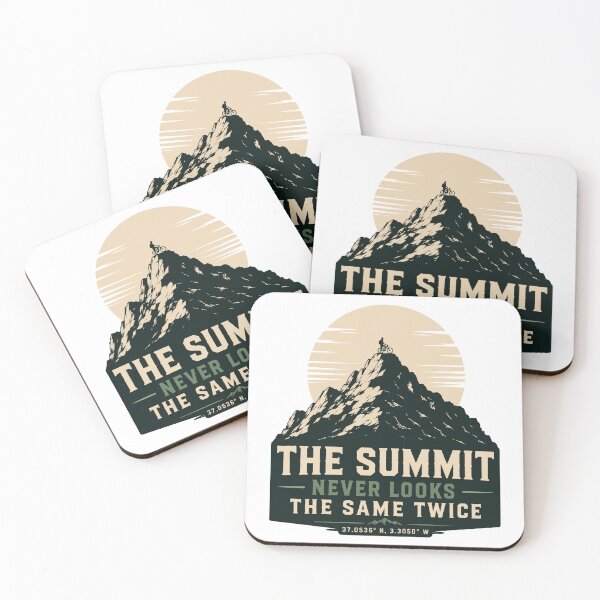 Item preview, The Summit Never Looks The Same Twice MTB Shirt | Mountain Bike Adventure Design designed and sold by SingleTrackes.