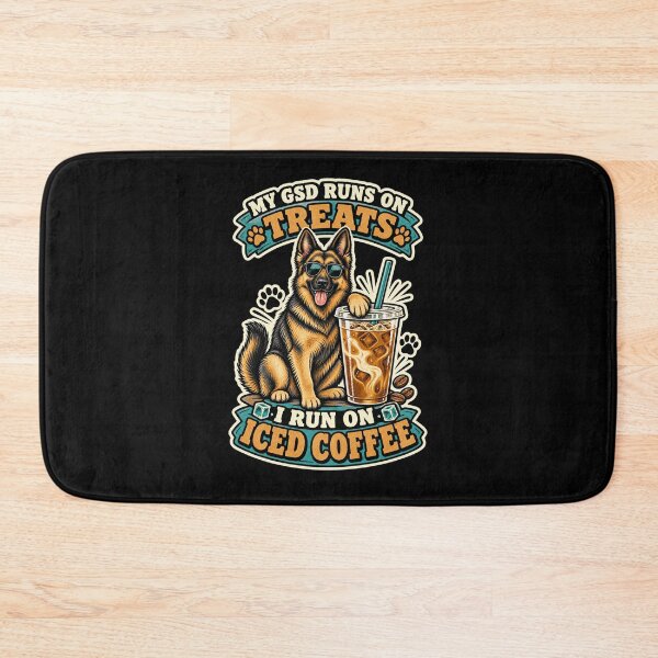Item preview, German Shepherd Cold Brew Coffee Graphic designed and sold by CG Studio.