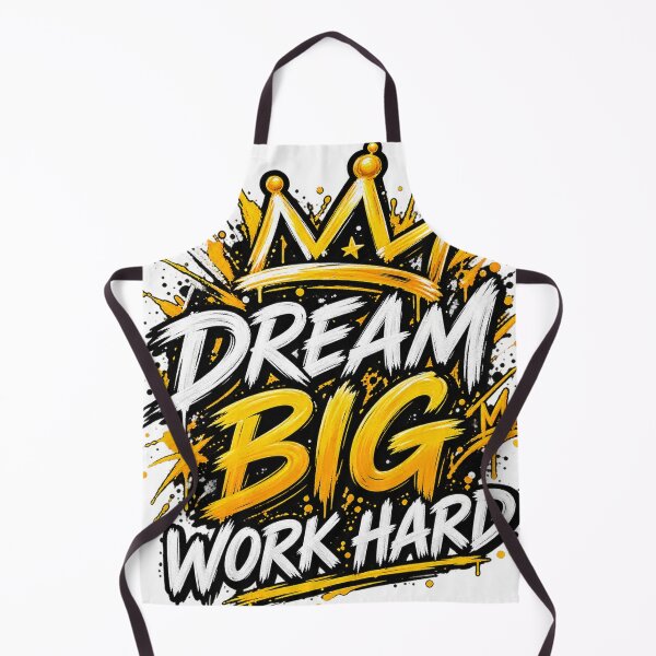 Item preview, Dream Big Work Hard Motivation designed and sold by FABIOLA1970.