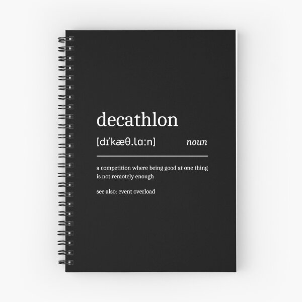 Item preview, Decathlon Definition Funny Decathlete designed and sold by StrideSuccess.