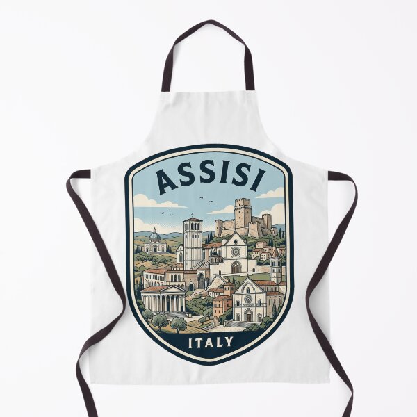 Item preview, Assisi Italy Vintage Travel Badge Emblem designed and sold by k3rstman1.