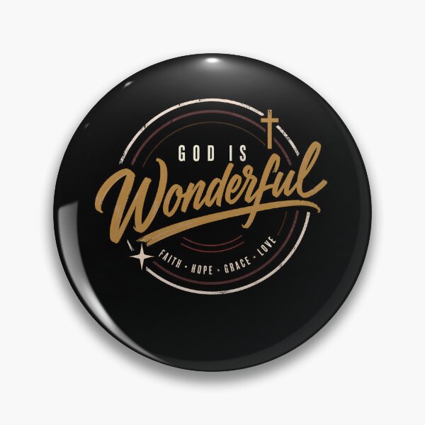 Item preview, God Is Wonderful designed and sold by Parallel Label .