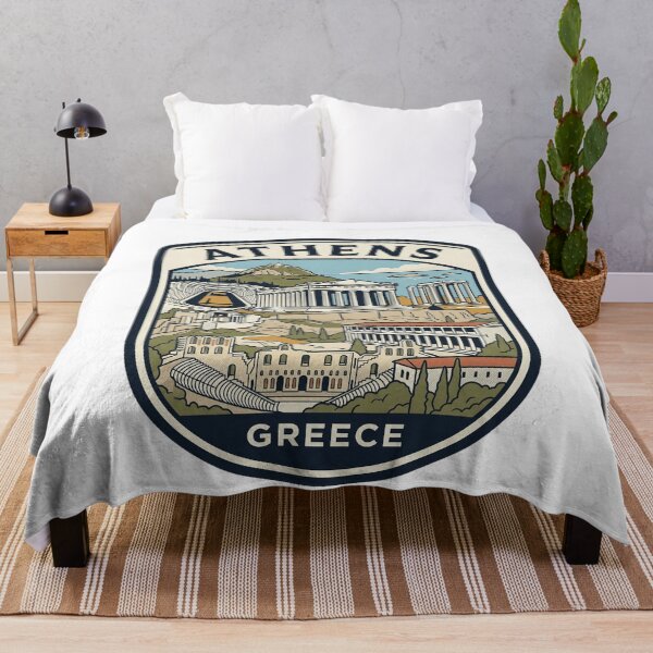 Item preview, Athens Greece Retro Travel Emblem designed and sold by k3rstman1.