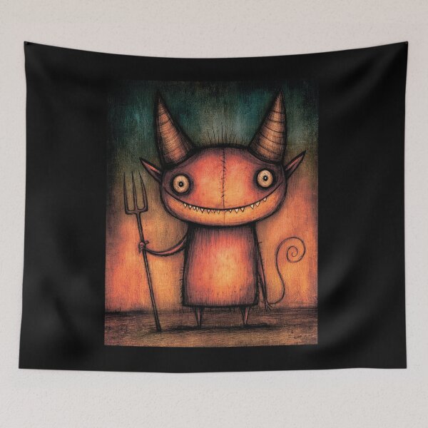 Item preview, Funny devil designed and sold by MagelliShop.