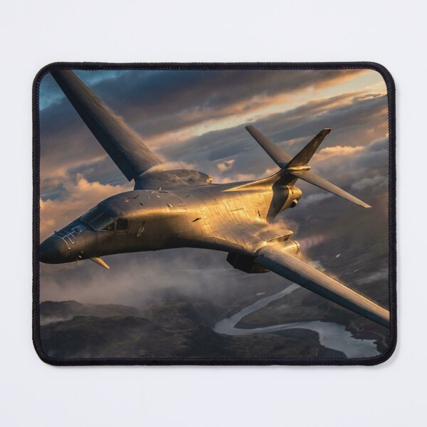 Item preview, B-1B Lancer Golden Light Bank designed and sold by Airpower Art.
