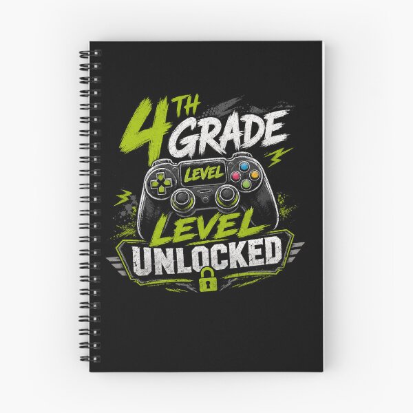 Item preview, 4th Grade Level Unlocked Gamer Gaming Controller School Student Achievement designed and sold by Moizento.