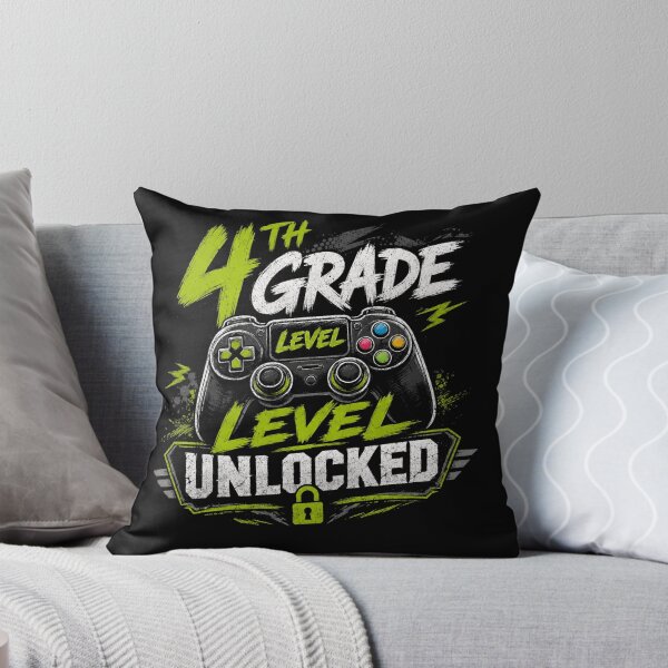 Item preview, 4th Grade Level Unlocked Gamer Gaming Controller School Student Achievement designed and sold by Moizento.