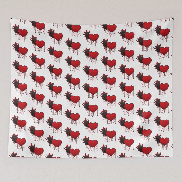 Item preview, Heart and feathers designed and sold by Vampirebunnystu.
