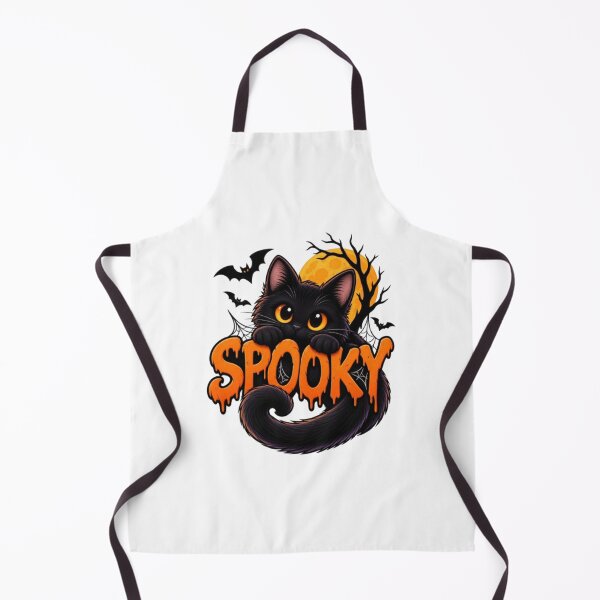 Item preview, Spooky Black Cat – Halloween Cat designed and sold by 1PRINTORA1.