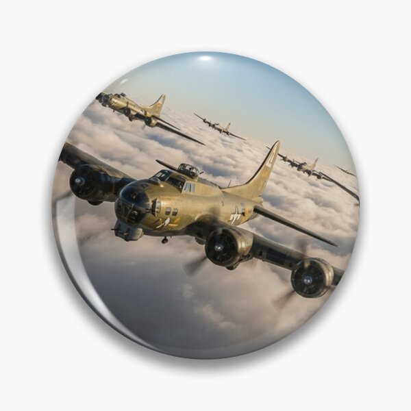 Item preview, B-17 Bombers Above the Clouds designed and sold by Airpower Art.