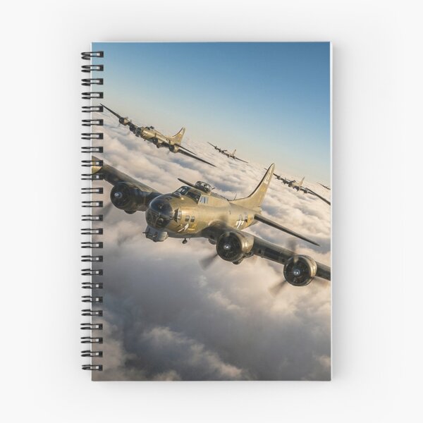 Item preview, B-17 Bombers Above the Clouds designed and sold by Airpower Art.