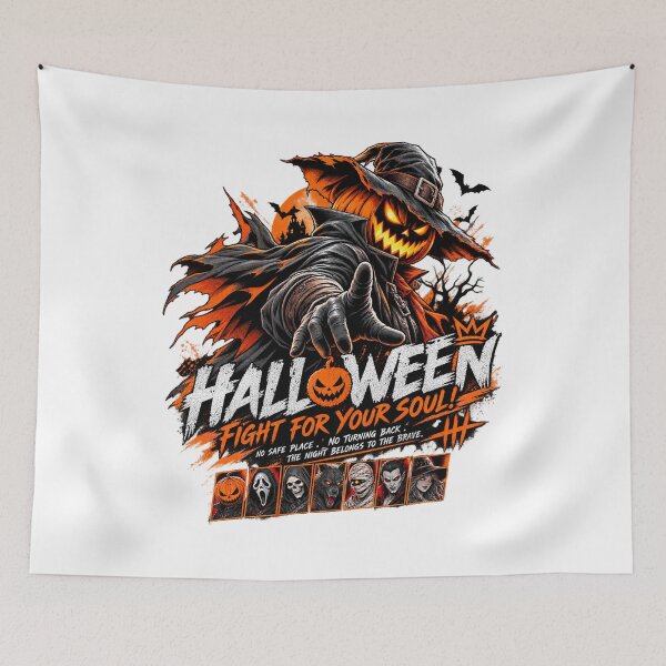 Item preview, Halloween Fight For Your Soul designed and sold by afr-saad.