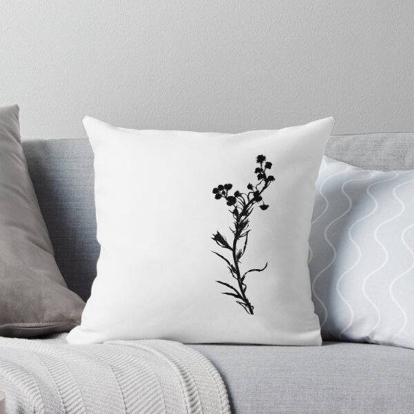 Item preview, Wildflower Botanical Silhouette – Original Cyanotype Art designed and sold by The Snarky Ph.D.: A Study in Botanicals .