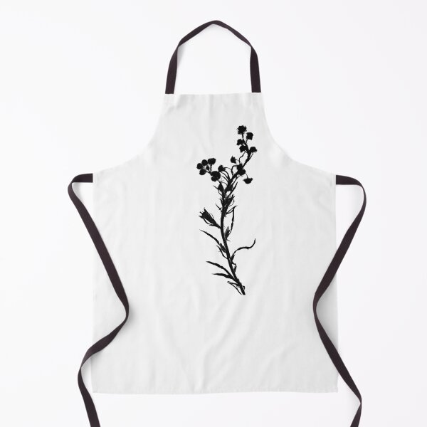 Item preview, Wildflower Botanical Silhouette – Original Cyanotype Art designed and sold by The Snarky Ph.D.: A Study in Botanicals .