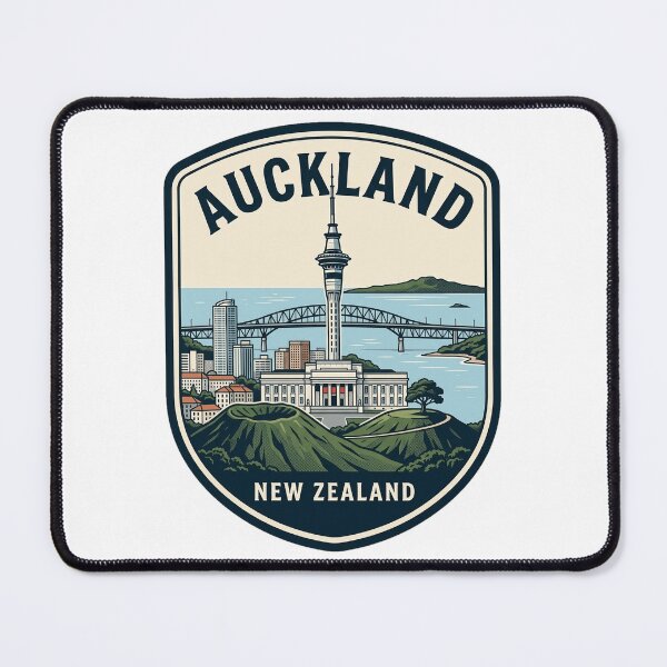 Item preview, Auckland New Zealand Vintage Travel Emblem designed and sold by k3rstman1.