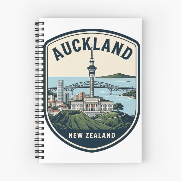 Item preview, Auckland New Zealand Vintage Travel Emblem designed and sold by k3rstman1.