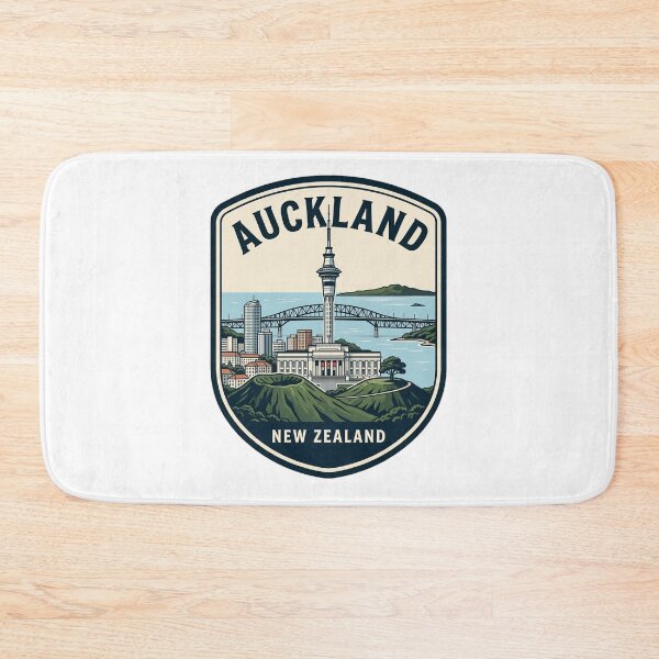 Item preview, Auckland New Zealand Vintage Travel Emblem designed and sold by k3rstman1.