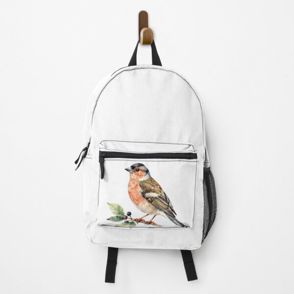 Item preview, Finch Watercolor Illustration | Charming Finch Songbird Nature Artwork designed and sold by Rood Art Studio.