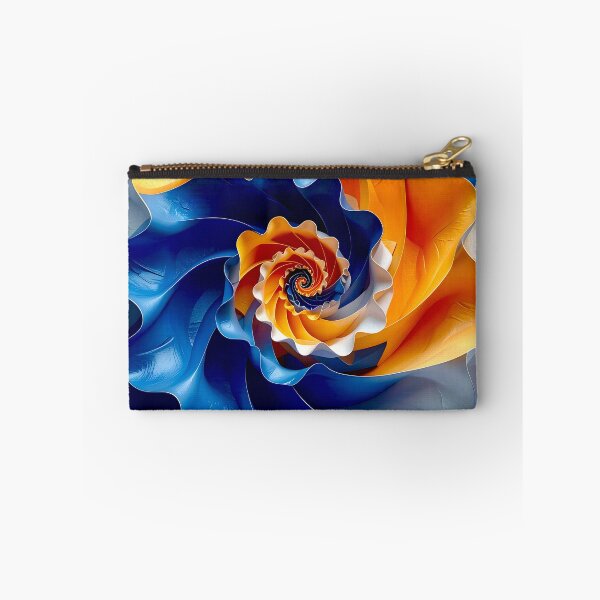 Item preview, Colorful Spiral Design in Orange and Blue designed and sold by Vicky Brago-Mitchell®.