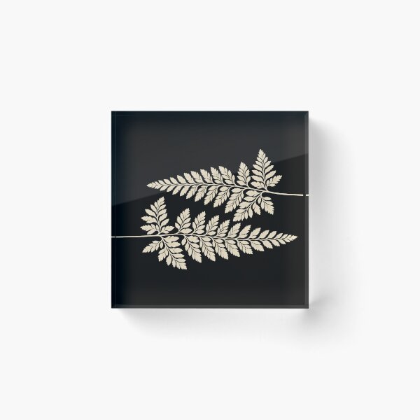 Item preview, Vintage Cream Fern Botanical From an Original Cyanotype  designed and sold by The Snarky Ph.D.: A Study in Botanicals .