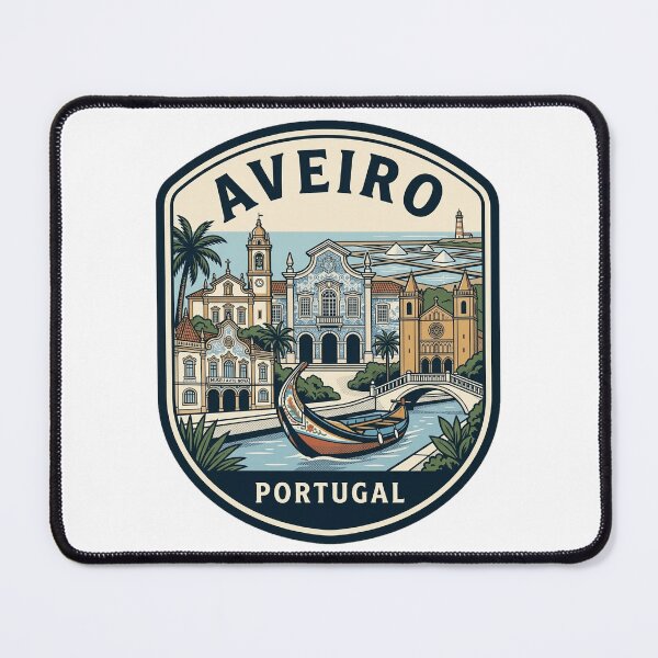 Item preview, Aveiro Portugal Vintage Travel Badge designed and sold by k3rstman1.