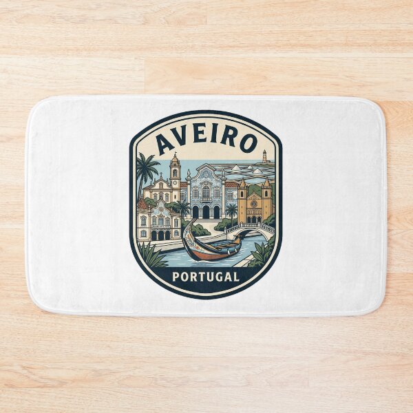 Item preview, Aveiro Portugal Vintage Travel Badge designed and sold by k3rstman1.