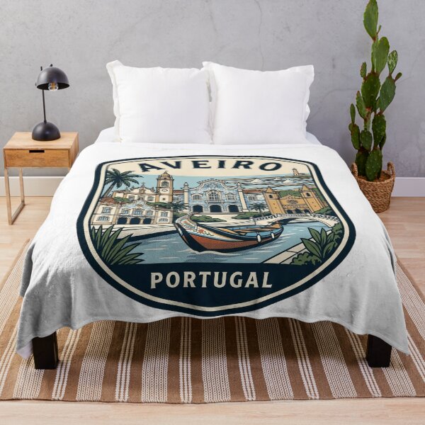 Item preview, Aveiro Portugal Vintage Travel Badge designed and sold by k3rstman1.