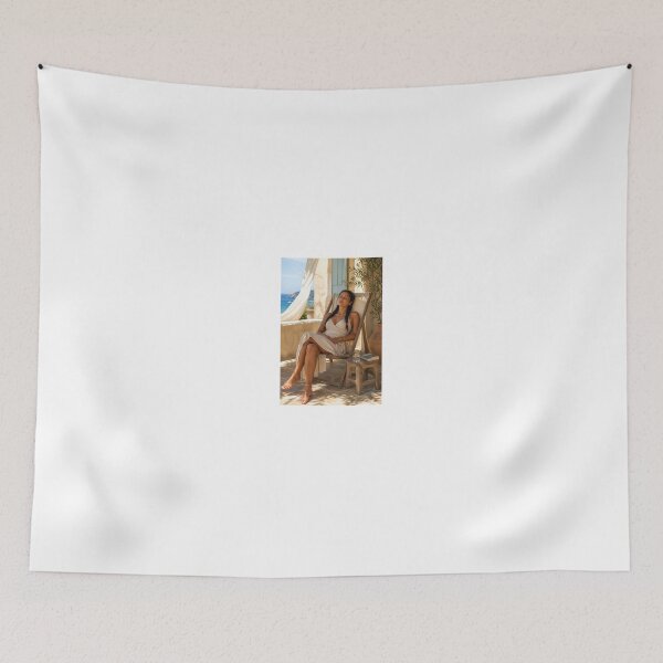 Item preview, Woman in White Dress Taking a Siesta designed and sold by CathryneDelamort.
