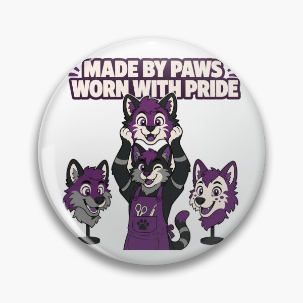 Item preview, Made By Paws Worn With Pride | Funny Anthro Cat Fursuit Maker Design designed and sold by Furrenzy.