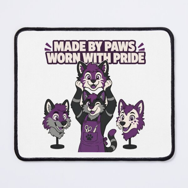 Item preview, Made By Paws Worn With Pride | Funny Anthro Cat Fursuit Maker Design designed and sold by Furrenzy.