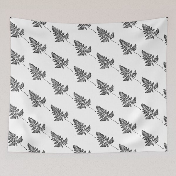 Item preview, Minimalist Black Fern Frond Vintage Botanical Cyanotype Print designed and sold by The Snarky Ph.D.: A Study in Botanicals .