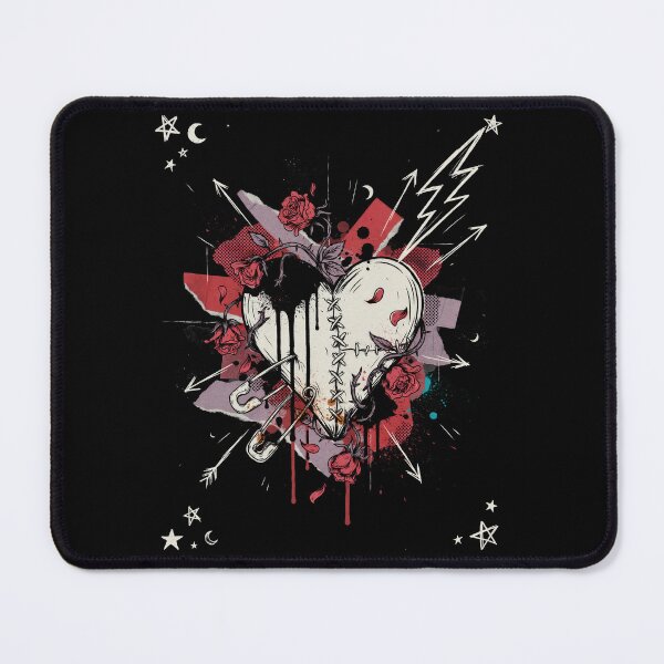 Item preview, Stitched Up Broken Heart Gift for Emo and Scene Fans designed and sold by Say It With Ink.