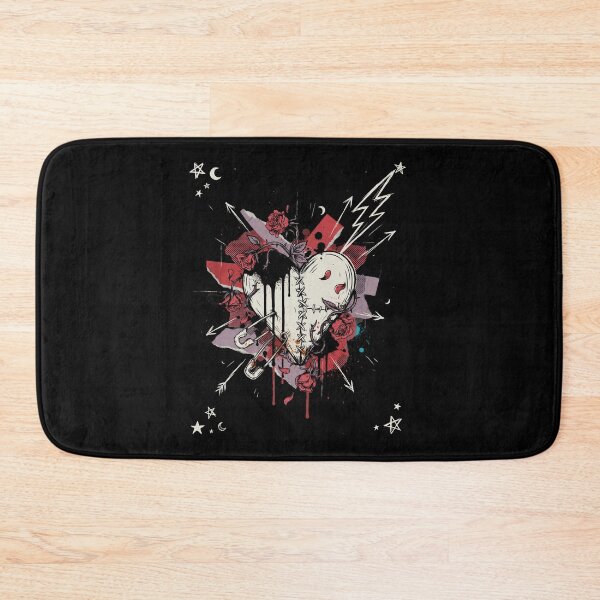 Item preview, Stitched Up Broken Heart Gift for Emo and Scene Fans designed and sold by Say It With Ink.