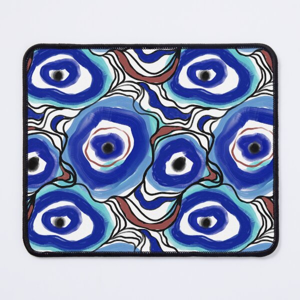 Item preview, Distorted Crayon Evil Eye Doodles designed and sold by Clara Rennó.