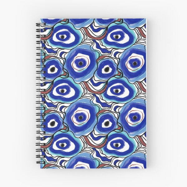 Item preview, Distorted Crayon Evil Eye Doodles designed and sold by Clara Rennó.