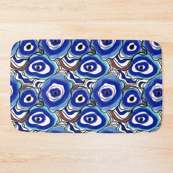 Item preview, Distorted Crayon Evil Eye Doodles designed and sold by Clara Rennó.