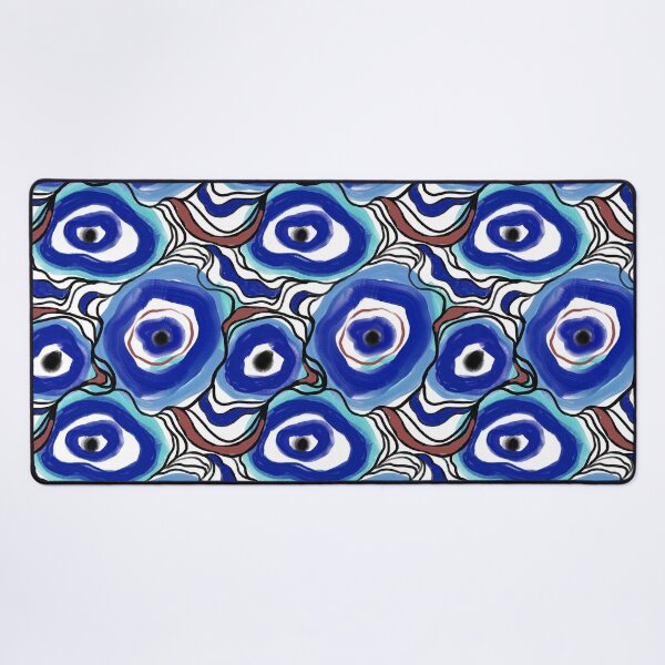 Item preview, Distorted Crayon Evil Eye Doodles designed and sold by Clara Rennó.