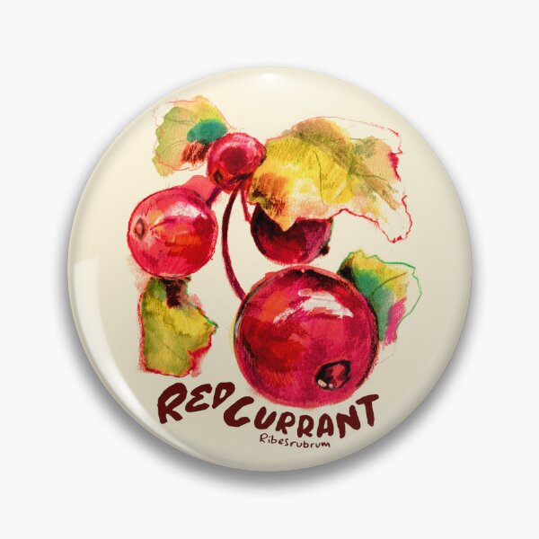 Item preview, Red Currant Botanical Art – Radical Redcurrant Berry Illustration designed and sold by Petal Head .