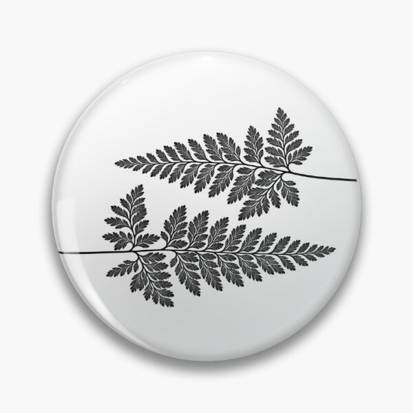Item preview, Vintage Black Fern Botanical Cyanotype Print designed and sold by The Snarky Ph.D.: A Study in Botanicals .
