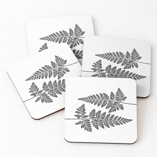 Item preview, Vintage Black Fern Botanical Cyanotype Print designed and sold by The Snarky Ph.D.: A Study in Botanicals .